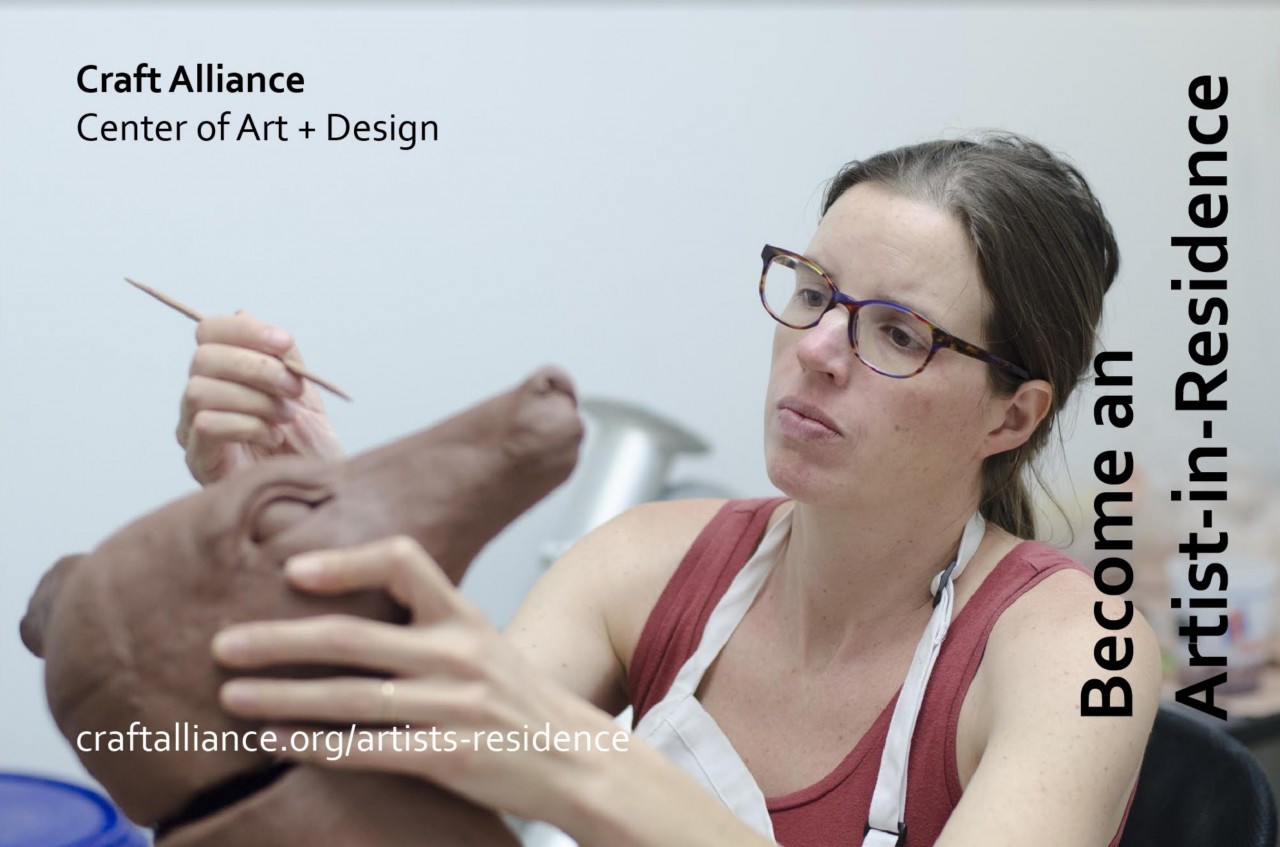 residency opportunity Craft Alliance in St. Louis Musing About Mud